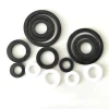 Heat and fuel resistant high pressure flexible food-grade silicone rubber gasket with seal
