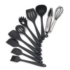 Heat Resistant Kitchenware Kitchen Utensils 10 Piece Accessories Silicone Kitchen Utensil Set