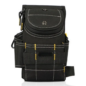 Heavy Duty Waist Electrician Tool Bag Tool Belt Rolling Up Electrician Waist Tool Pouch backpack style