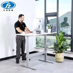 Height Adjustable Stand Up Electronic Office Work Writing Desk Table