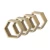 Import Hexagonal Brass Napkin Ring from India