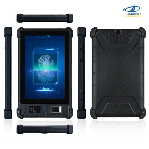 Hfsecurity FP08 8 Android Open Source Biometric Hardware Fingerprint Tablet PC Time Attendance Machine Developers SDK CN;GUA