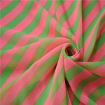 High density chiffon print good quality stocked textile