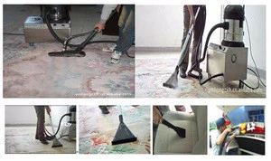 High efficient hot cleaning machine steam carpet cleaner