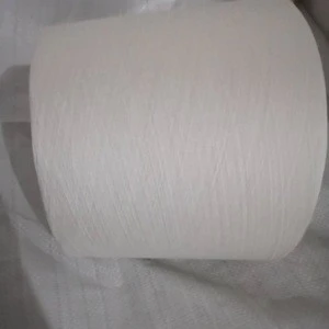 High Legle Quality  100% Recycled Raw White Cotton Yarn 45s/1 For Clothing