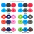 Import High Quality 100 Sets Round Resin Snap Buttons Plastic Snaps Clothing Accessories Press Fasteners Poppers Studs Size T8 Caps from China