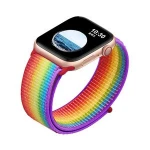 high quality 38mm 40mm 42mm 44mm sport cuff Nylon watch band for apple