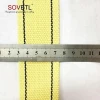 high quality 45mm width Yellow aramid webbing with uhmwpe stripes