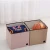 Import High quality 6 set fabric reusable grocery bags box foldable storage organizer supermarket sundries cube storage box from China