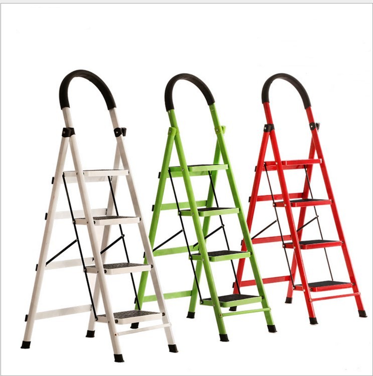 High Quality Aluminum 10 Meter Ladder Portable ladder Wide Step Folding ladder
