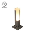 High quality aluminum body outdoor IP56 waterproof 7w courtyard bollard led lawn light