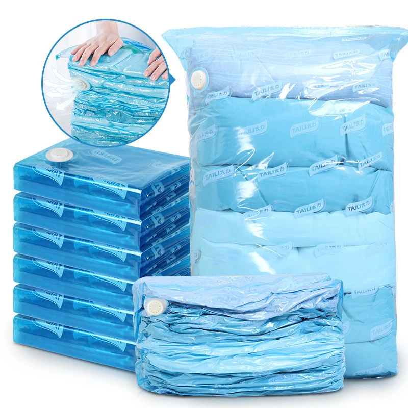 High-quality and characteristic press-exhaust vacuum plastic storage bag