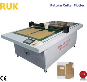 high quality auto position system CAD Paper pattern cutting plotter digital die cutting machine