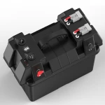 High Quality Automotive Outdoor Plastic Waterproof Recharging Solar Battery Box For Marine Car