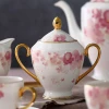 High Quality Cheap fine royal porcelain Coffee Set bone china english porcelain tea set