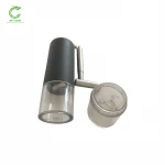 High quality durable hand held best bean manual coffee grinder stainless steel