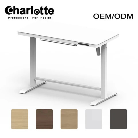 Buy High Quality Ergonomic Rising Desk Steel Table With Height ...