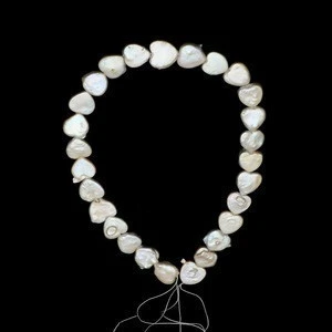 High Quality Heart shaped Natural Freshwater wholesale Loose pearl