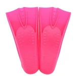 High quality hot sale custom printed logo silicone swim fins diving fins for Adults and Children