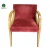 High quality leather dining chairs customized designer wooden dining room arm chair five star luxury hotel chair