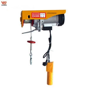 High quality lifting tools easy install mini electric hoist 200kg