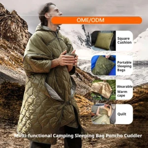 High Quality Light Weight Winter Sleeping Bag Outdoor Envelope Camping Sleeping Bags For Adults