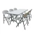 Import High quality Modern Design  Home Furniture Folding Chair  Plastic Dining Chair from China