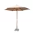 Import High quality outdoor2.5m  wooden shade umbrella beach green garden umbrella parasol from China