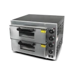 High Quality Pizza Oven Stainless Steel with Oven Thermometers and Mechanical Regulators for Commercial Usage