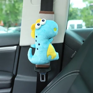 High Quality Soft Comfort Baby Car Seat Belt Protector Cushion Pillow Shoulder Pads Set Vehicle Seat Belt Cover for Kids