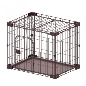 High Quality Steel wire Indoor dog crate cage from factory pet cages carriers &amp; houses dog cages small animal playpen divider
