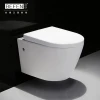 High quality two-piece ceramic wall hung toilet bowl made in China