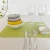 Import High strength pvc mesh teslin fabric polyester table place mat from China