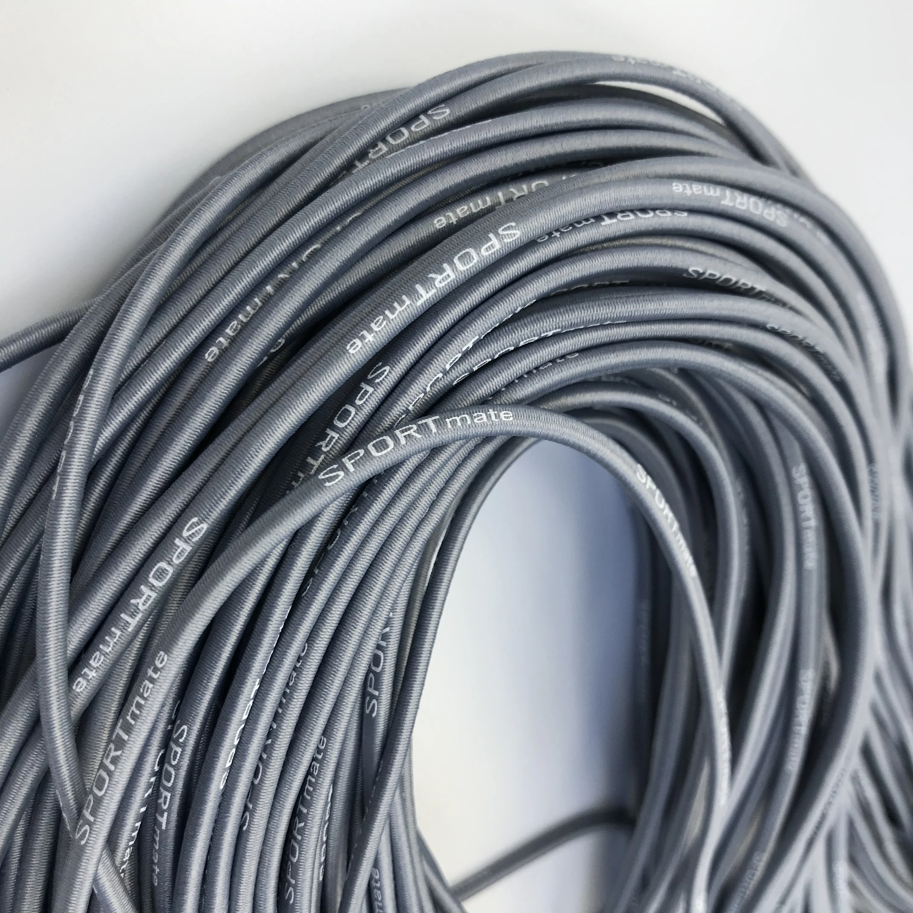 high tenacity print logo elastic cord 1mm 2mm 3mm 4mm 5mm bungee rope