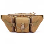 Hiking Fanny Pack Bag, Outdoor Hip Belt Bag Pouch Tactical Waist Pack Bag