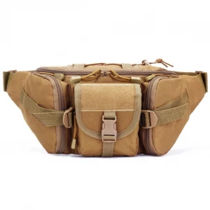 Hiking Fanny Pack Bag, Outdoor Hip Belt Bag Pouch Tactical Waist Pack Bag