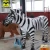Import HLT Life size silicone animatronics animal product zebra from China
