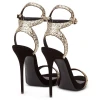 HMS59 wholesale Elegant new model women luxury party wear sandal ladies high heel sandals
