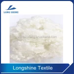 Hollow conjugated siliconized polyester staple fiber filling material toy filling fiber