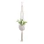 Import Home flower pot hangers with wood beads indoor hanging plant holder Decorative Flower Pot Holder from China