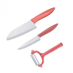 Home Slicing Kitchen Knife Set Cook Zirconia Ceramic Utility Meat Cutting Knives