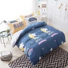 Home Textile 100 % Cotton Cartoon Cartoon Design Living Comforter Quilt Cover , Bed Room Set