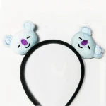 Hot Cartoon Plush Children Girls Cute BT21 Hair Jewelry Headband Kpop Stars Head Jewelry