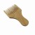 Import Hot design Competitive price wooden hair comb from China