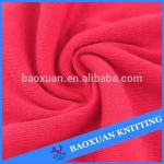 Hot sale 100% polyester 2 way stretch tubular rib 1x1 rib knitted fabric