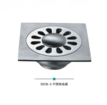 HOT SALE 2020 square floor drains stainless steel cheap floor drain for bathroom