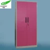 Hot sale cheap modern metal/steel double door indian designer almirah bedroom wardrobe