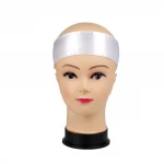 Hot Sale Custom Personality Logo Long Head Wrap With Satin Material Accept colorful printed