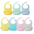 Import hot sale Easy Clean Silicone washable waterproof  Baby Bib from China