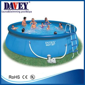 hot sale famliy intex swimming pool/intex inflatable pool for family